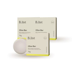Kit Barra de Limpeza Glow Bar Esfoliante Blist 3x70g