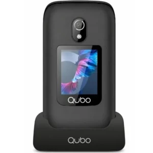 TELEFONE QUBO COM BASE 4G PRETO
