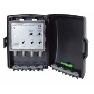 AMPLIFICADOR MASTRO 3 entradas BI/DAB/BIII – UHF – UHF