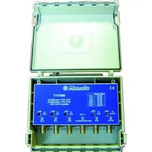 Amplificador de 5 entradas: BI/FM – BIII – BIV – BV – UHF