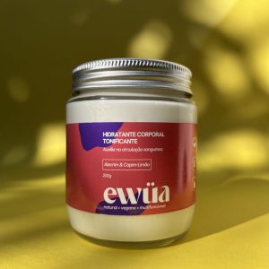 Hidratante Corporal Natural e Vegano 200g Alecrim e Capim-Limão – ewüa