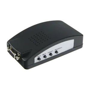 Adaptador de sinal de vídeo BNC e S-Vídeo