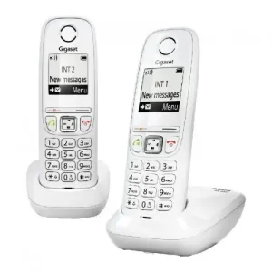 TELEFONE SEM FIOS GIGASET A690 DUPLO – BRANCO