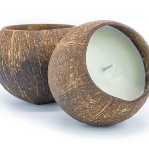 Vela Sustentável E Vegana 100% Natural de Maçã e Canela