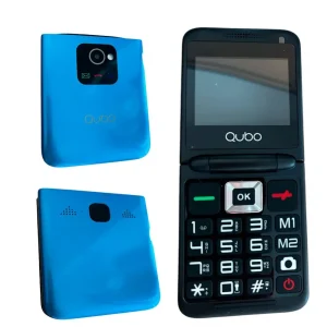 TELEFONE SENIOR COM TAMPA 2.4″ AZUL